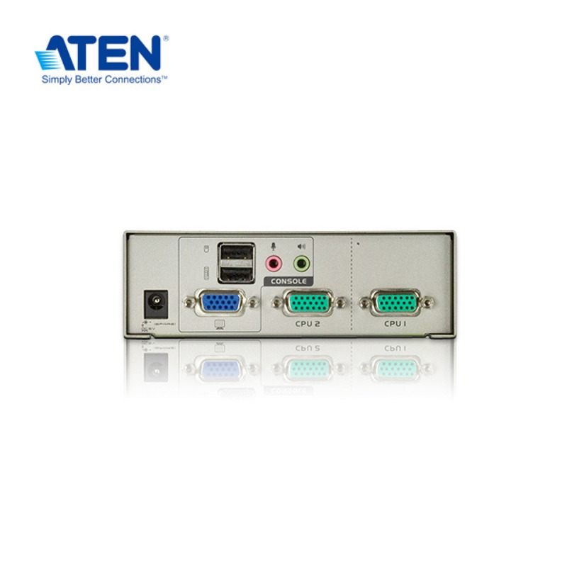 【預購】ATEN CS72U 2埠USB VGA/音訊 KVM多電腦切換器-細節圖3