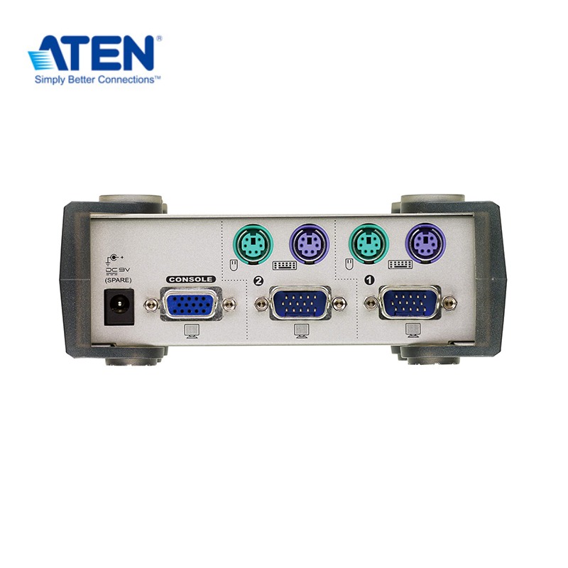 【預購】ATEN CS82A 2埠PS/2 VGA KVM多電腦切換器-細節圖2