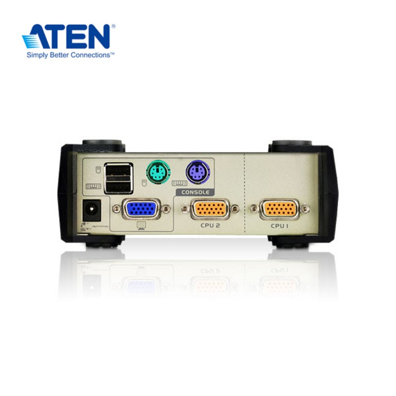 【預購】ATEN CS82U 2埠PS/2-USB VGA KVM多電腦切換器-細節圖2