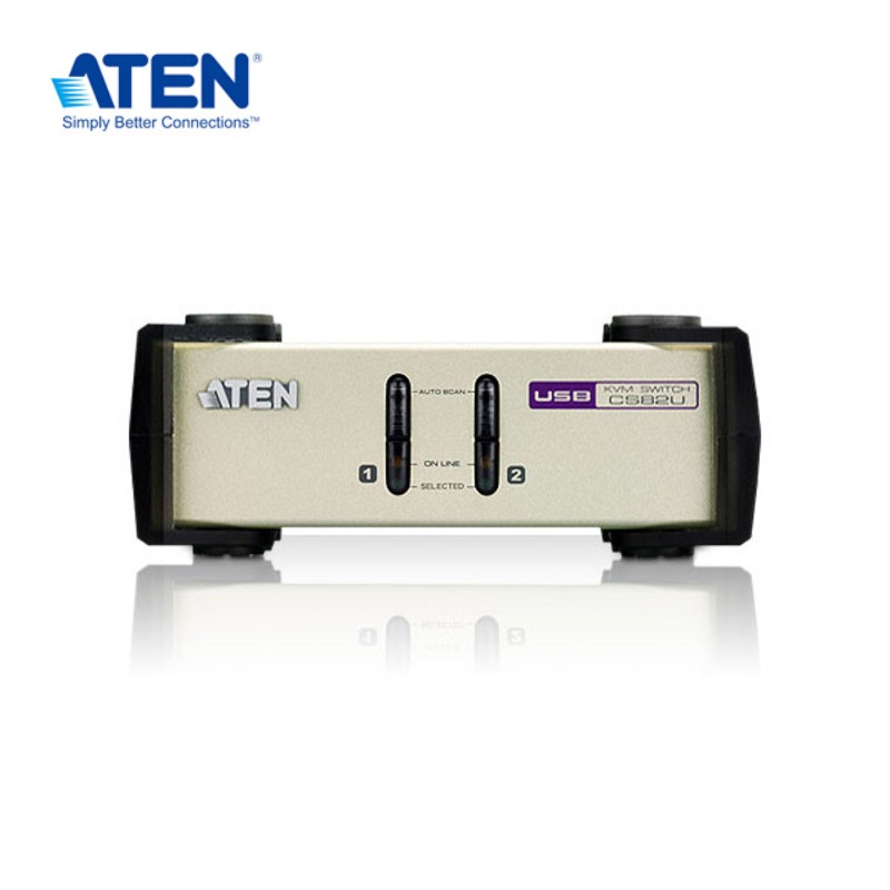 【預購】ATEN CS82U 2埠PS/2-USB VGA KVM多電腦切換器-細節圖3