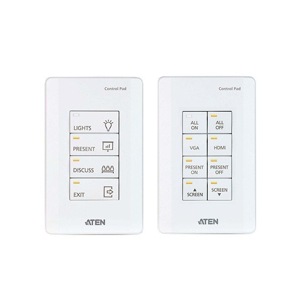 【預購】ATEN VK0100 環控系統 - 8 鍵式按鍵主機 (美規, 1 Gang)-細節圖2