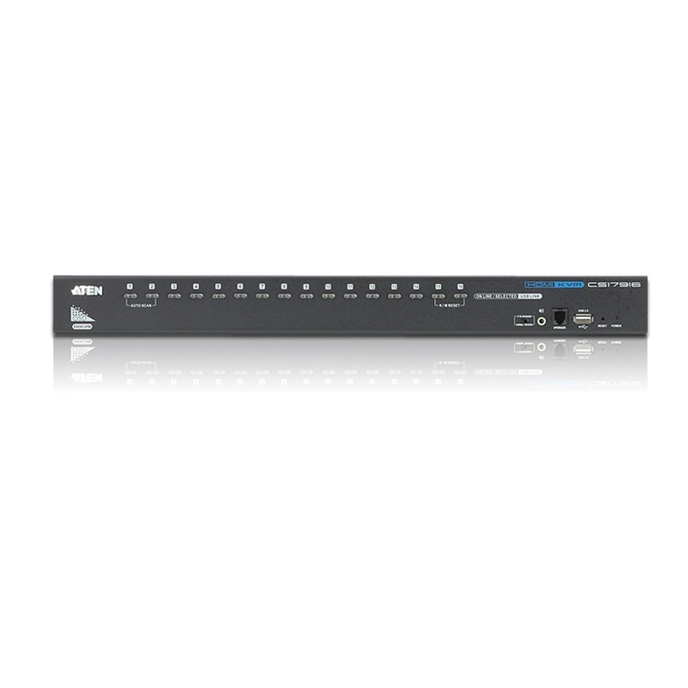 【預購】ATEN CS17916 16埠USB HDMI/音訊 KVM多電腦切換器-細節圖3