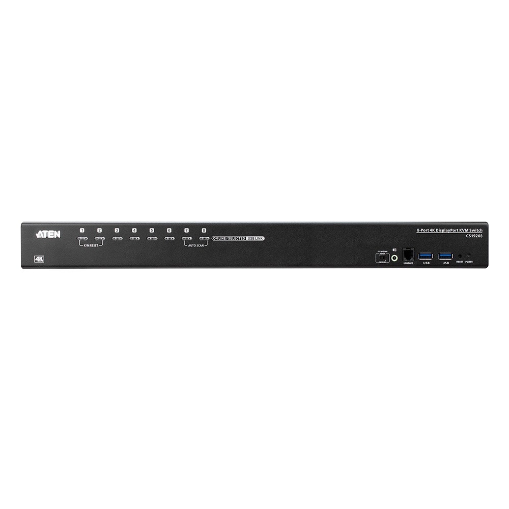 【預購】ATEN CS19208 8埠USB 3.0 4K DisplayPort KVM多電腦切換器-細節圖3