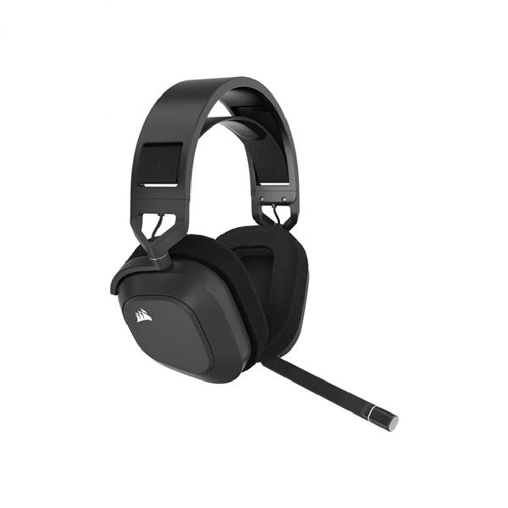 海盜船 Corsair HS80 MAX WIRELESS 無線電競耳機麥克風【消光灰】-細節圖2