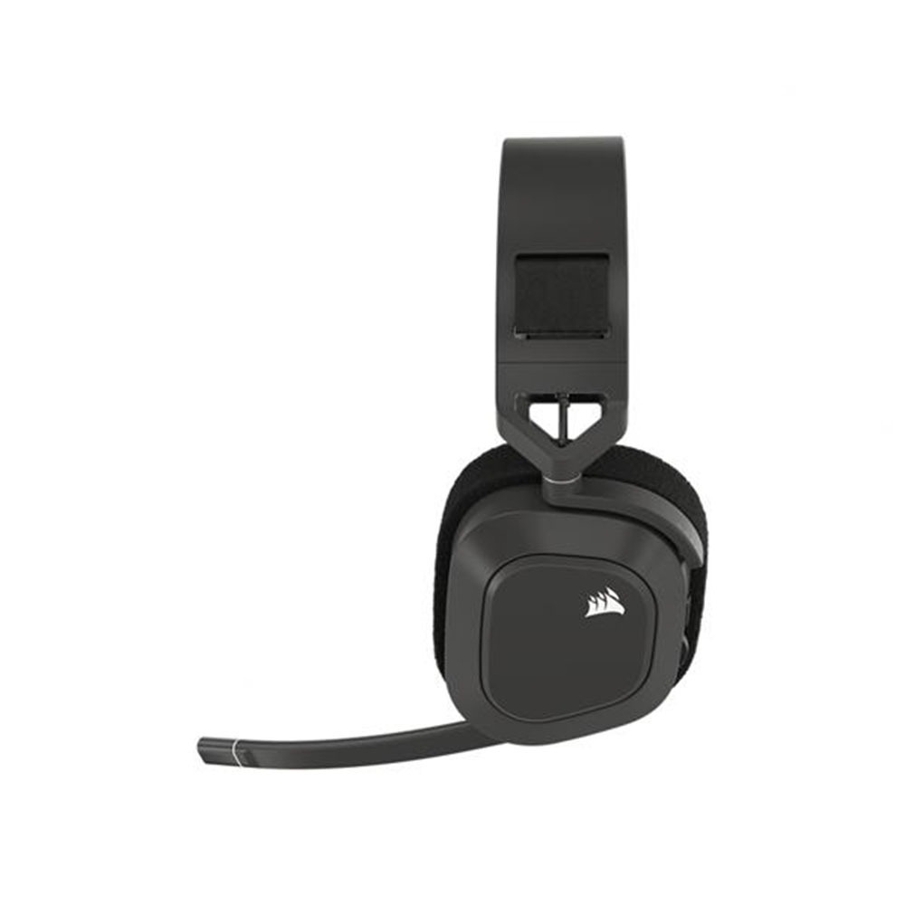 海盜船 Corsair HS80 MAX WIRELESS 無線電競耳機麥克風【消光灰】-細節圖4