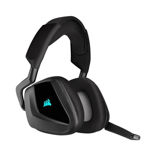 海盜船 Corsair VOID RGB ELITE WIRELESS 無線電競耳機麥克風【黑】-細節圖3