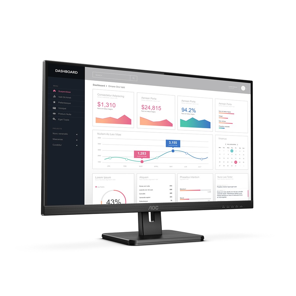 AOC 24E2QA 23.8＂ 廣視角顯示器-細節圖3