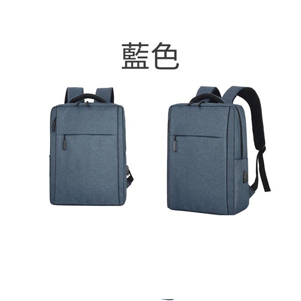 A-MORE 極簡筆電雙肩包17.3吋(藍/黑/灰) 滌綸防水牛津布 背包 電腦包-規格圖3