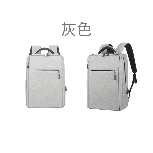 A-MORE 極簡筆電雙肩包17.3吋(藍/黑/灰) 滌綸防水牛津布 背包 電腦包-規格圖3