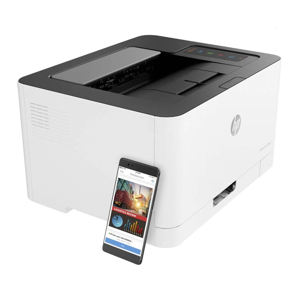HP Color Laser 150nw 彩色雷射印表機 4ZB95A (單功能：列印)-細節圖2