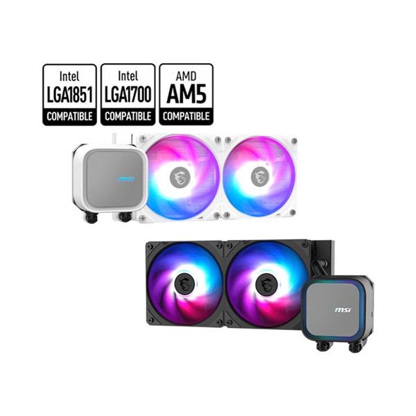 MSI 微星 MAG Coreliquid A13 240 WHITE水冷風扇-細節圖4