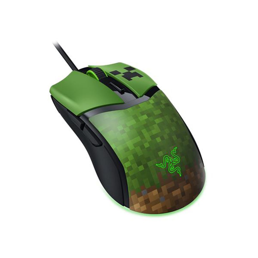 雷蛇Razer Cobra眼鏡蛇 有線電競滑鼠Minecraft Edition RZ01-04650200-R3M1-細節圖4
