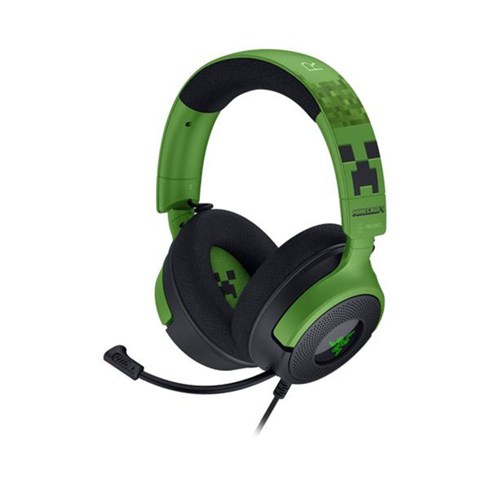 雷蛇Razer 北海巨妖Kraken V4X耳機麥克風Minecraft Edition-細節圖2