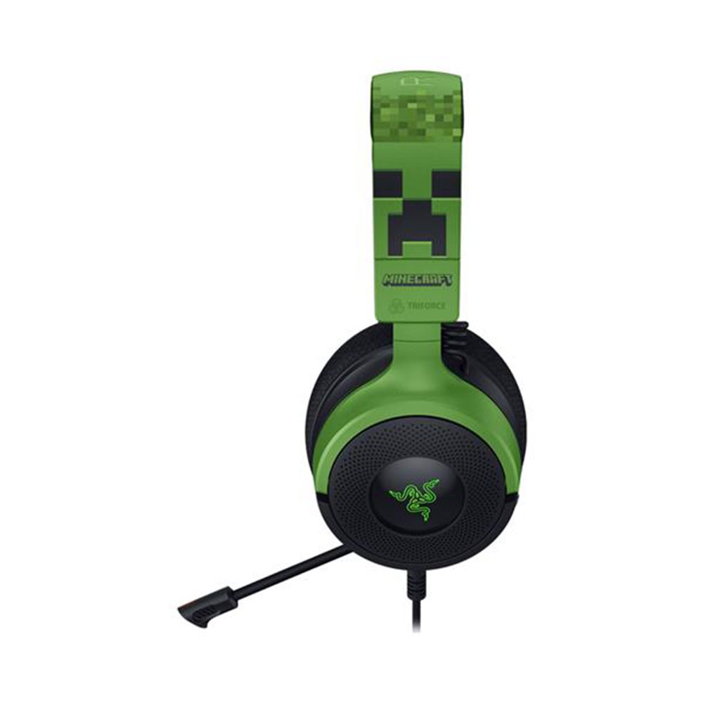 雷蛇Razer 北海巨妖Kraken V4X耳機麥克風Minecraft Edition-細節圖5