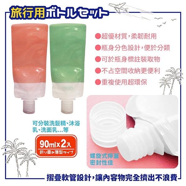 Beauty Fans~旅行分裝袋 30mlX3入  90mlX2入 兩種規格 空瓶旅行收納-細節圖6