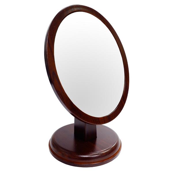 BB-464黑檀紋橢圓形立鏡 1入-細節圖2