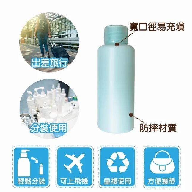 BF分裝瓶/空瓶/旋蓋瓶 60ml(藍)-細節圖2
