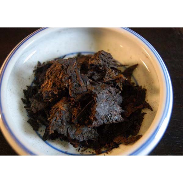 【惟馨堂】陳教授普洱老茶珍藏分享—2000年7581昆明磚茶分享包10公克裝-細節圖4