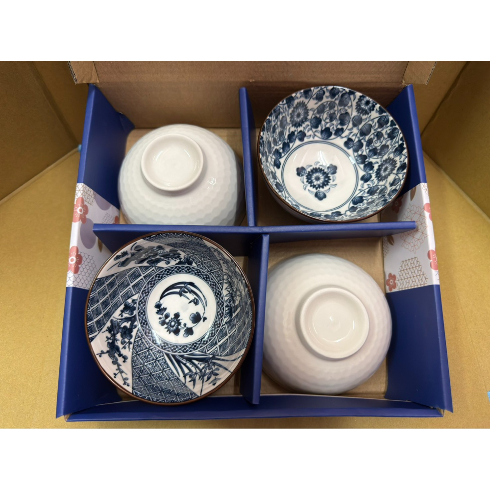 全新優惠出清~NAKAMURA日式陶瓷碗四入組陶瓷碗禮盒【達欣工股東會紀念品】-細節圖3