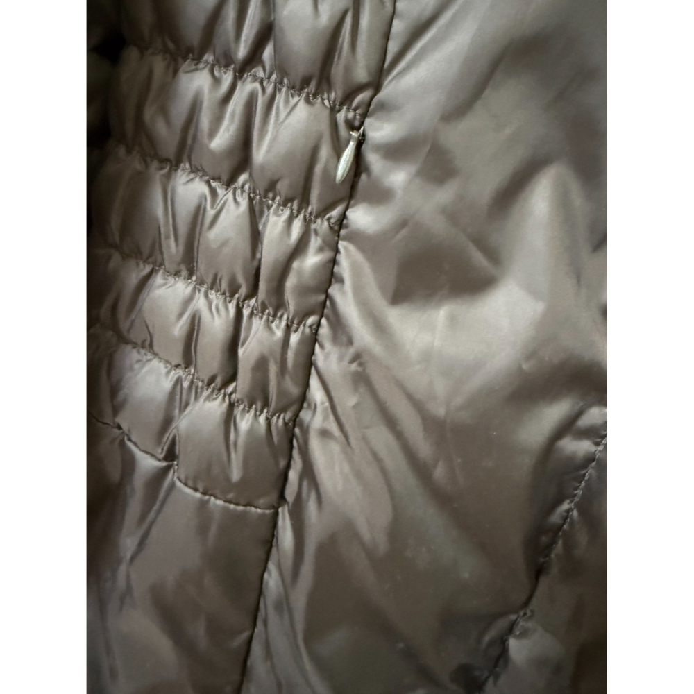 二手優惠出清~闊型高領長版羽絨外套-細節圖6