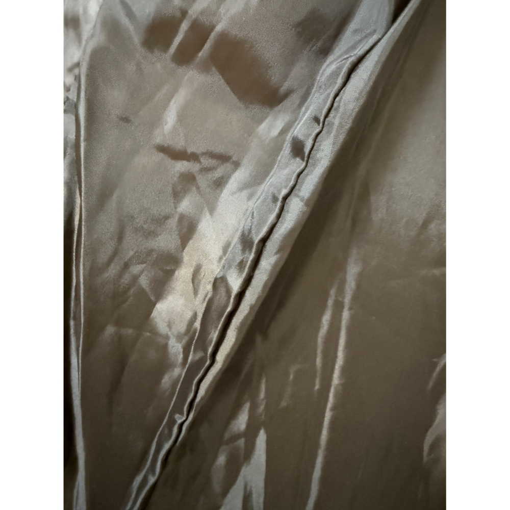 二手優惠出清~闊型高領長版羽絨外套-細節圖7