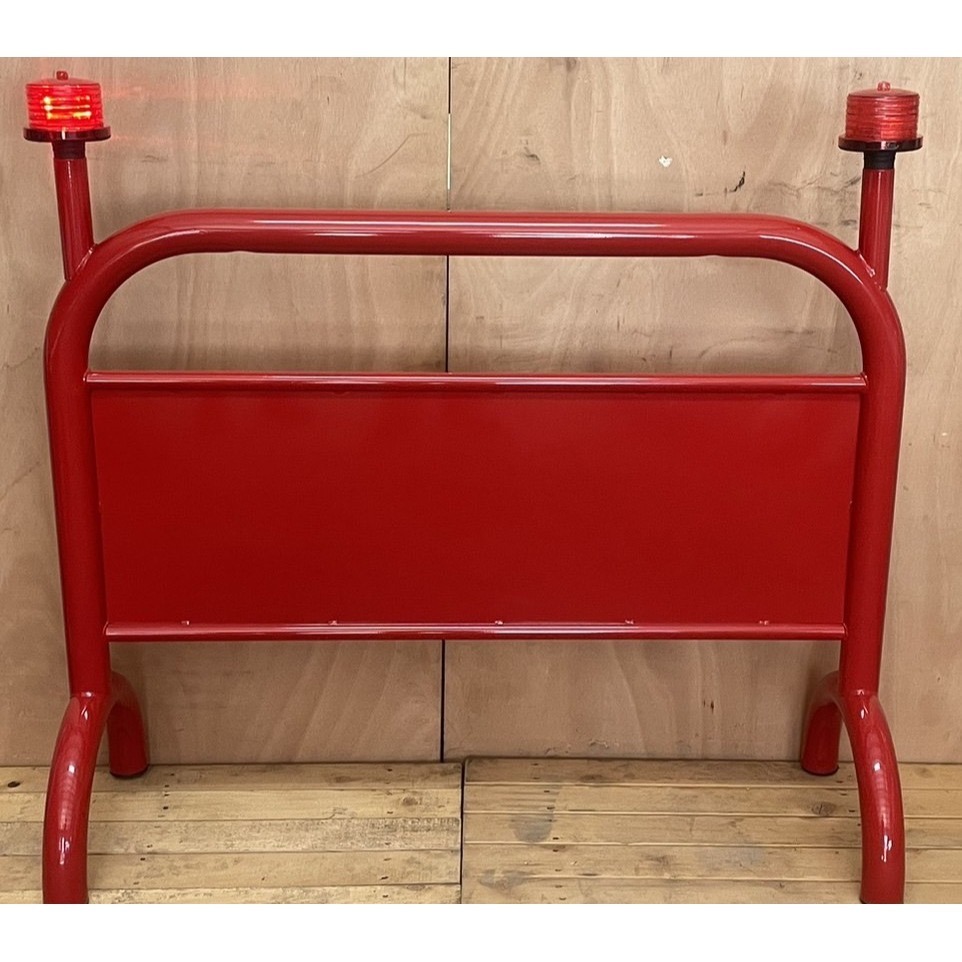 「雙層鍍鋅燈柱大拒馬」【自家工廠自產自銷】| 品質有保障 | 免費排版 | 全台市區免運  |請勿停車 |高CP值首選-細節圖3