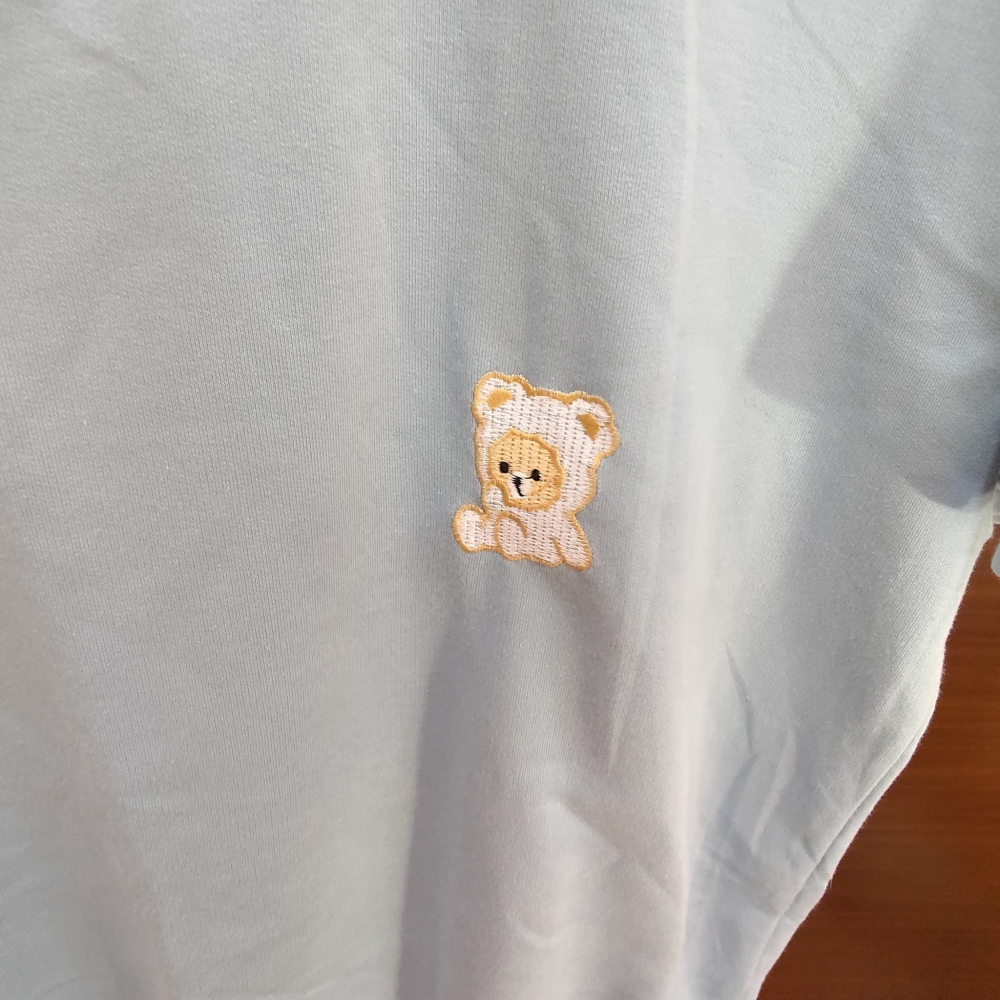淺藍拉拉熊短袖涼感棉T-細節圖2