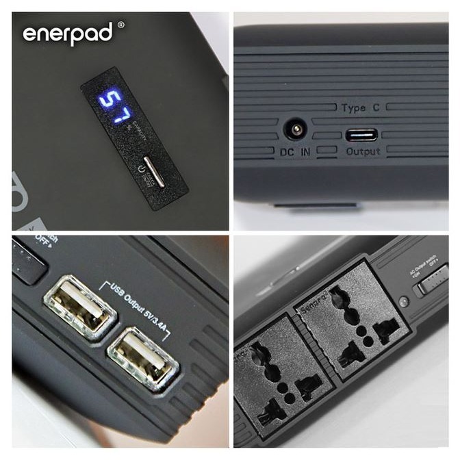 enerpad AC80K 攜帶式直流電/交流電行動電源 80400mAh超大容量 ~台灣製-細節圖2