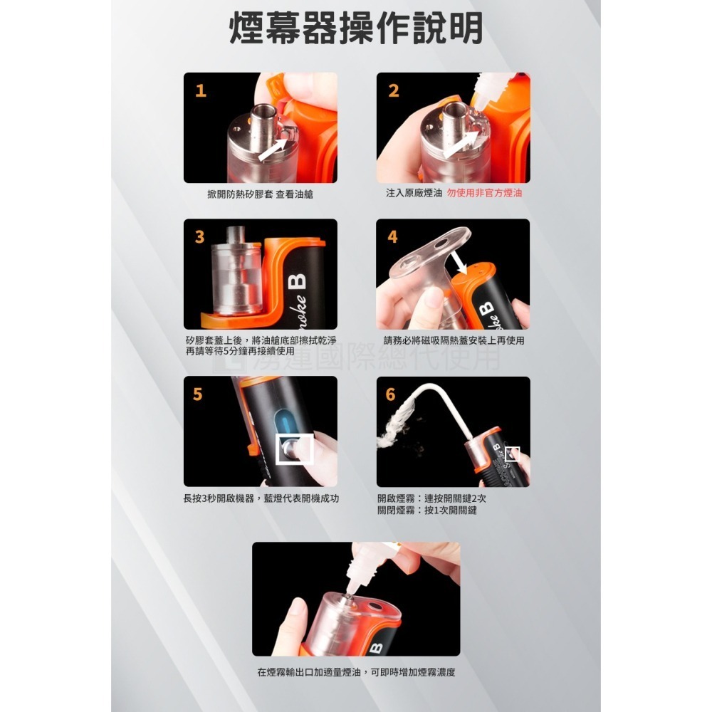 [富豪相機] LENSGO 40W 雲霧便攜煙幕器 Smoke B 朗詩歌煙霧機 內建鋰電池 可遠端遙控~公司貨-細節圖6