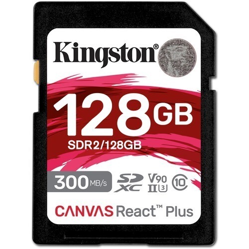 金士頓 64GB SDR2 SDXC 300MB UHS-II 1 CANVAS React Plus 記憶卡 SDR2-細節圖2