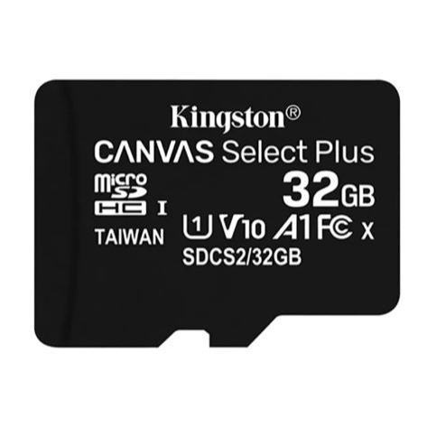 金士頓 32GB 100MB/s microSDHC U1 記憶卡 SDCS2/32G~終身保固 適傻瓜相機-細節圖2