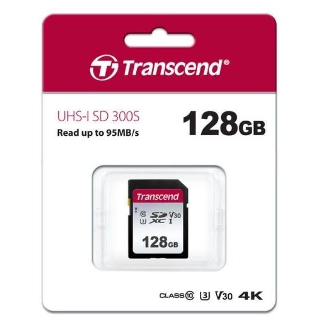 [富豪相機] 創見 SD128GB 300S UHS-I SDXC記憶卡 100/25 MB/s相機記憶卡V30 C10-細節圖2