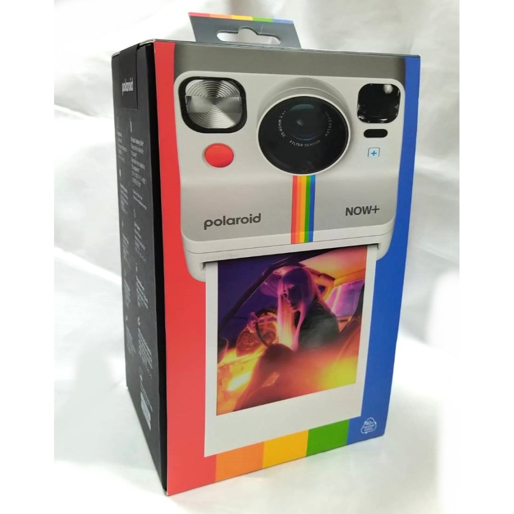 [送iType彩色軟片] Polaroid 寶麗來 Now+ G2拍立得相機-白色(DN20)濾鏡套裝組 ~公司貨-細節圖2