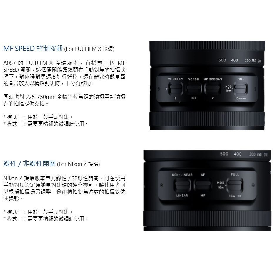 TAMRON 150-500mm f5-6.7 Di III VC VXD望遠變焦鏡頭for  SONY[俊毅公司貨 ]-細節圖11