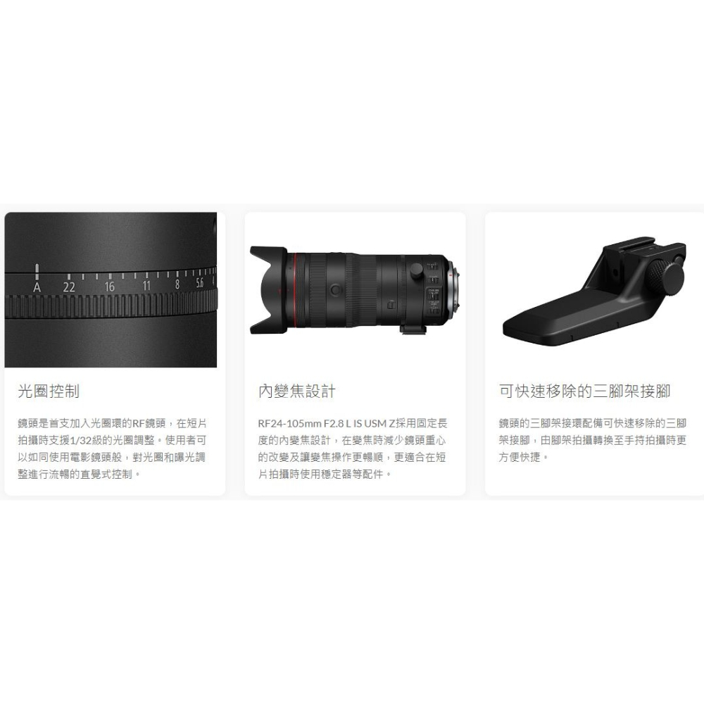 [富豪相機] CANON RF24-105mm f/2.8L IS USM Z 大光圈全片幅變焦鏡頭~公司貨~新上市-細節圖7