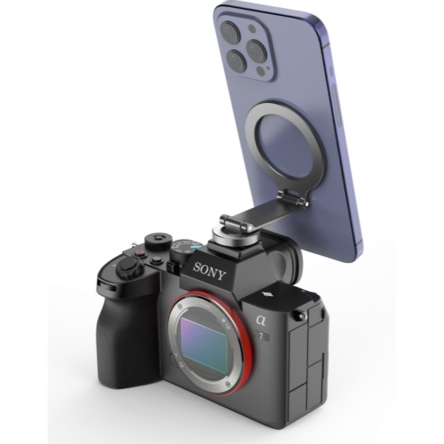 [富豪相機] MURA 磁吸折疊手機支架 冷靴磁吸手機夾 直播支架 冷靴接口、1/4螺紋接口-細節圖7