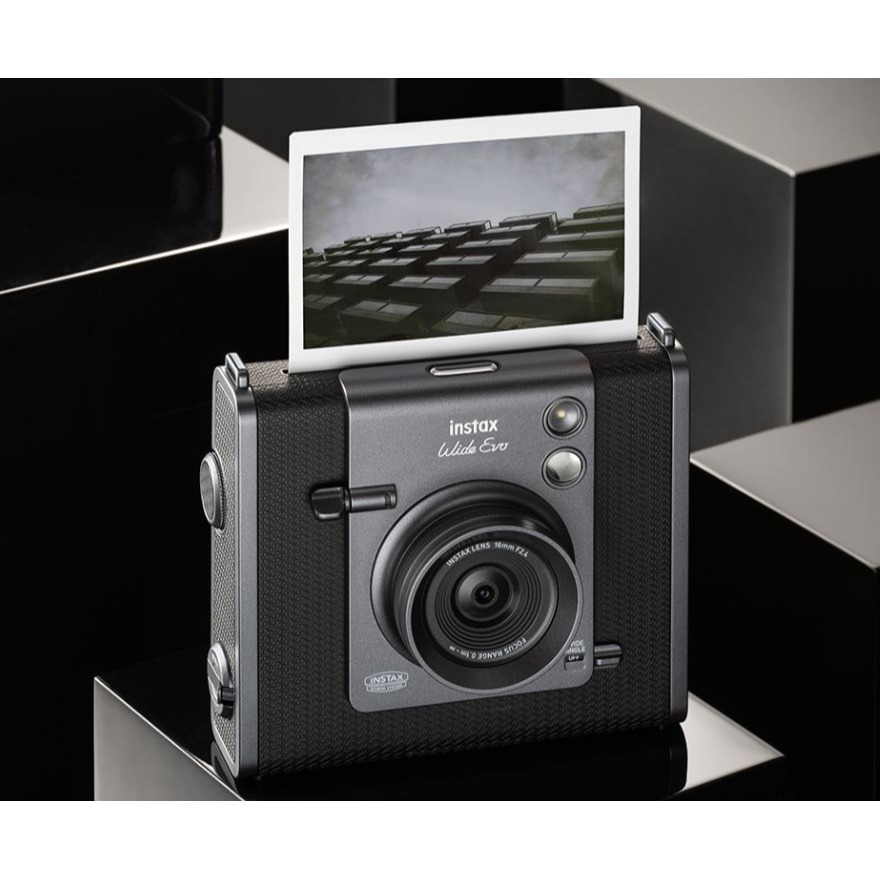 [新上市] 富士 Fujifilm instax WIDE Evo 混合型馬上看相機 寬版拍立得相機+20張軟片~恆昶-規格圖1