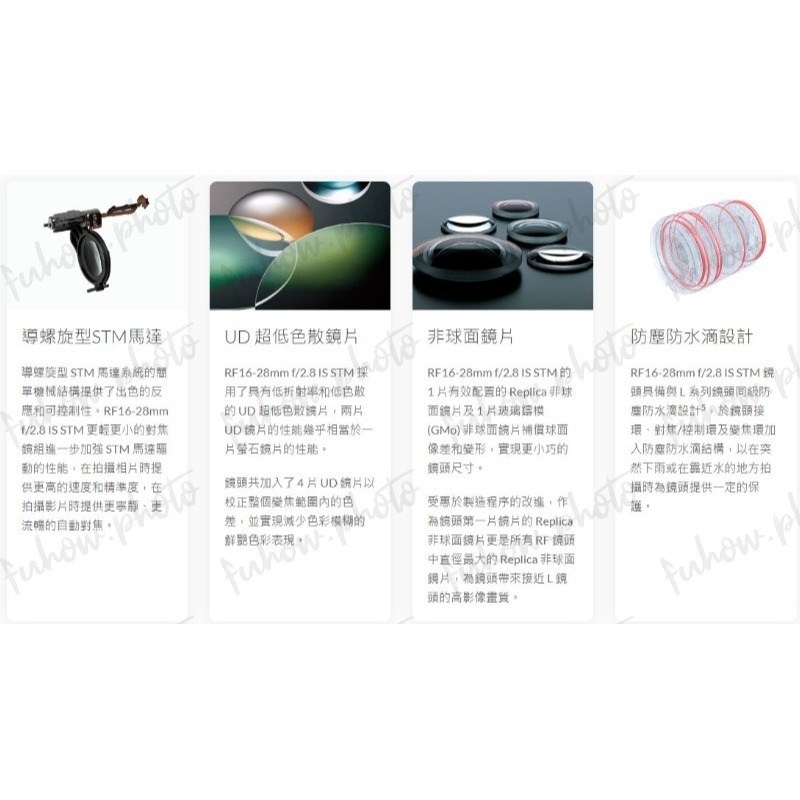 [富豪相機] CANON RF16-28mm f/2.8 IS STM 輕巧大光圈超廣角變焦鏡頭 日本製~公司貨-細節圖9