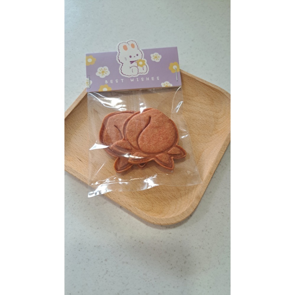 媽祖婆、壽桃，可愛Q版壓模餅乾-細節圖2