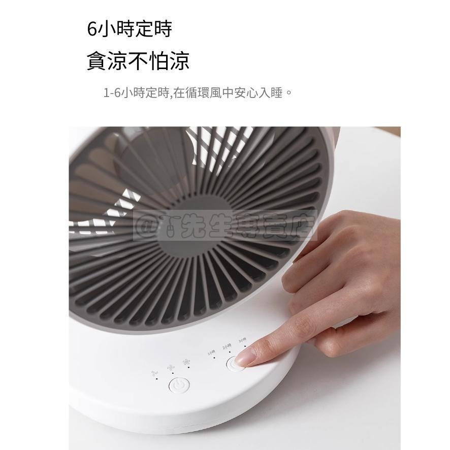 小米 小達飛躍桌面便攜循環扇 可定時 DC直流扇 迷你室內臺式風扇 桌扇 電風扇(台灣現貨)-細節圖8