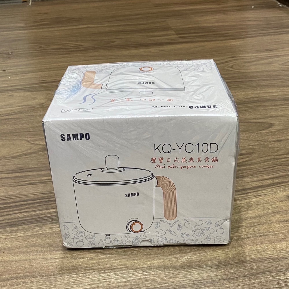 小資族最愛 聲寶SAMPO日式蒸煮美食KQ-YC10D（全新未拆封）方便操作，輕輕鬆鬆美食上桌の-細節圖3
