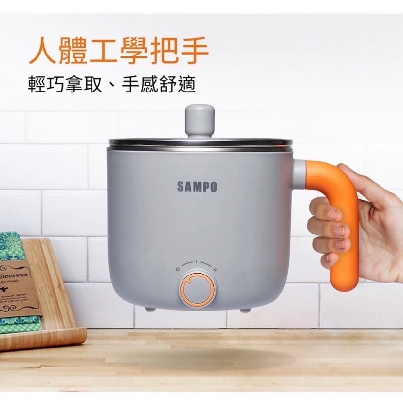 小資族最愛 聲寶SAMPO日式蒸煮美食KQ-YC10D（全新未拆封）方便操作，輕輕鬆鬆美食上桌の-細節圖7