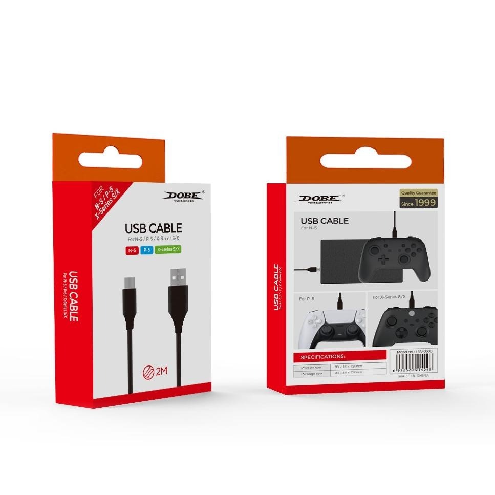 【可可電玩】現貨 DOBE USB轉TypeC Type-c線 充電線 傳輸線 Switch PS5專用-細節圖2