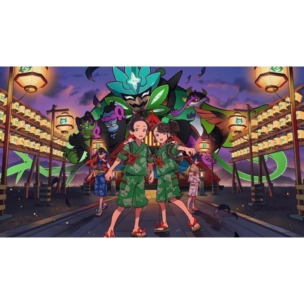 【可可電玩】Switch NS 寶可夢朱 紫 盒裝版 中文版 內含 零之祕寶 擴充票 碧之假面 藍之圓盤 DLC-細節圖4