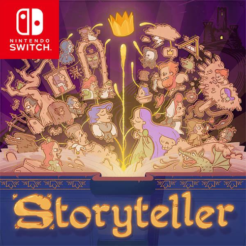 【可可電玩】現貨 Switch《說故事者 Storyteller》中文版 數位下載版 數位版 數位遊戲 冒險 益智 解謎