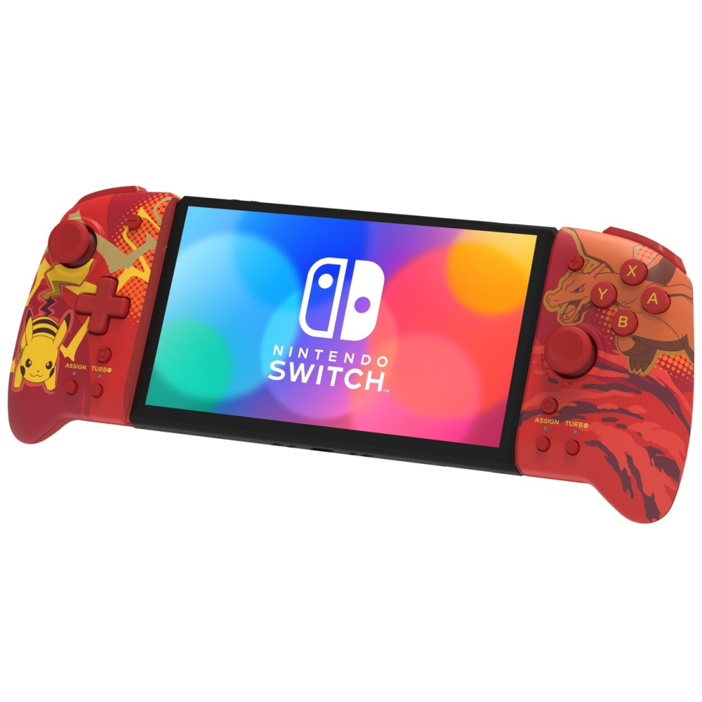 【可可電玩】Switch HORI 分體式控制器 搖桿 手持搖桿 寶可夢 皮卡丘 噴火龍 一代主機 手持控制器-細節圖2