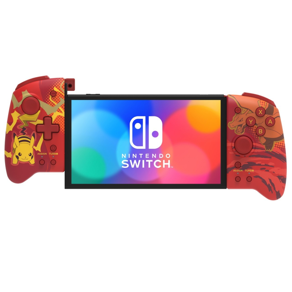 【可可電玩】Switch HORI 分體式控制器 搖桿 手持搖桿 寶可夢 皮卡丘 噴火龍 一代主機 手持控制器-細節圖3
