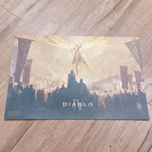 【可可電玩】&lt;現貨&gt;《暗黑破壞神4》海報 Diablo IV 精緻海報 特典 收藏品 限量特典
