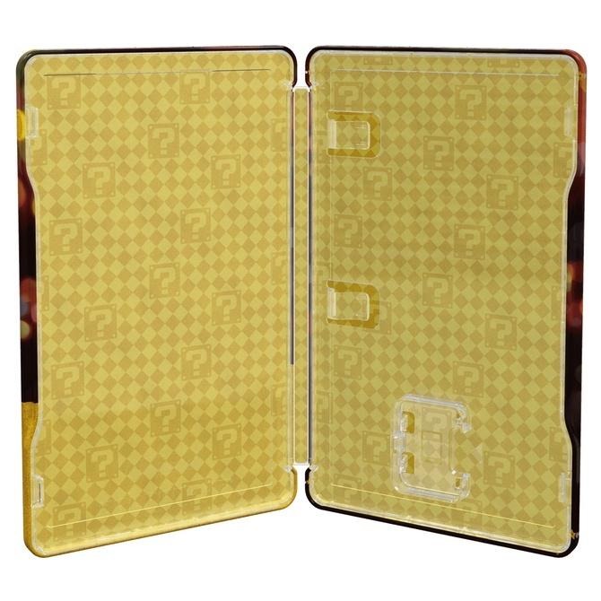 【可可電玩】任天堂 冬季 特典 steelbook 鐵盒 特典 瑪利歐 mario 聖誕 禮物 收藏-細節圖2