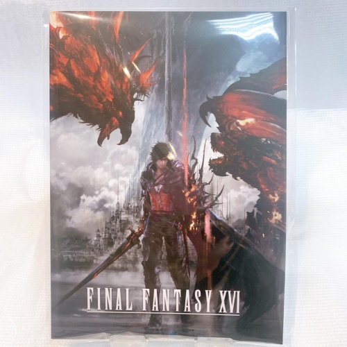 【可可電玩】&lt;現貨&gt;太空戰士 16《Final Fantasy XVI》特典 FF16 筆記本 收藏